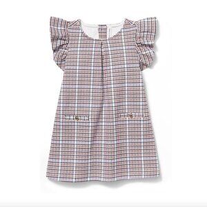 NWT JANIE AND JACK Plaid Shift Dress